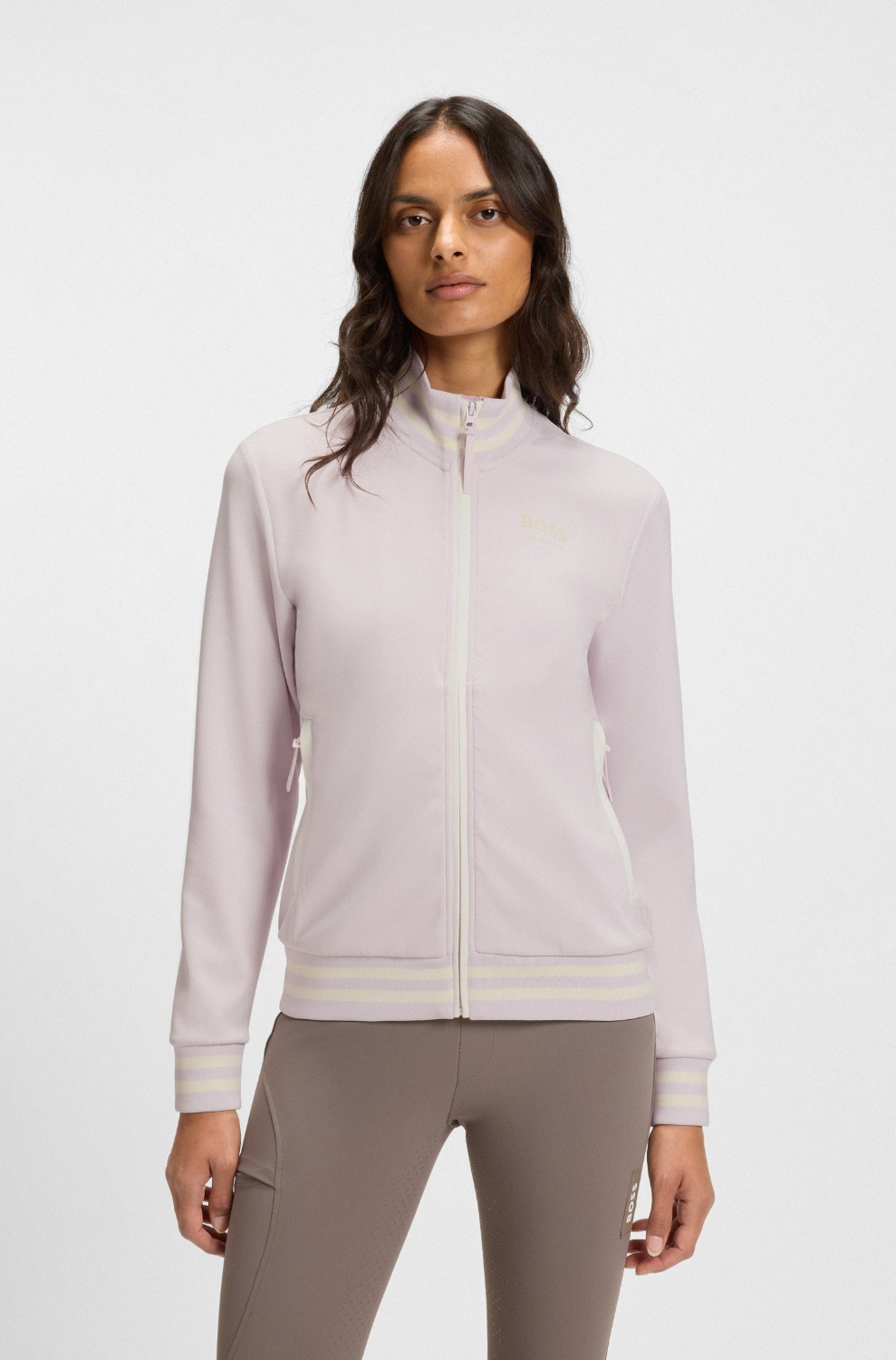 BOSS Equestrian SS26 Funktionsstrickjacke Ava