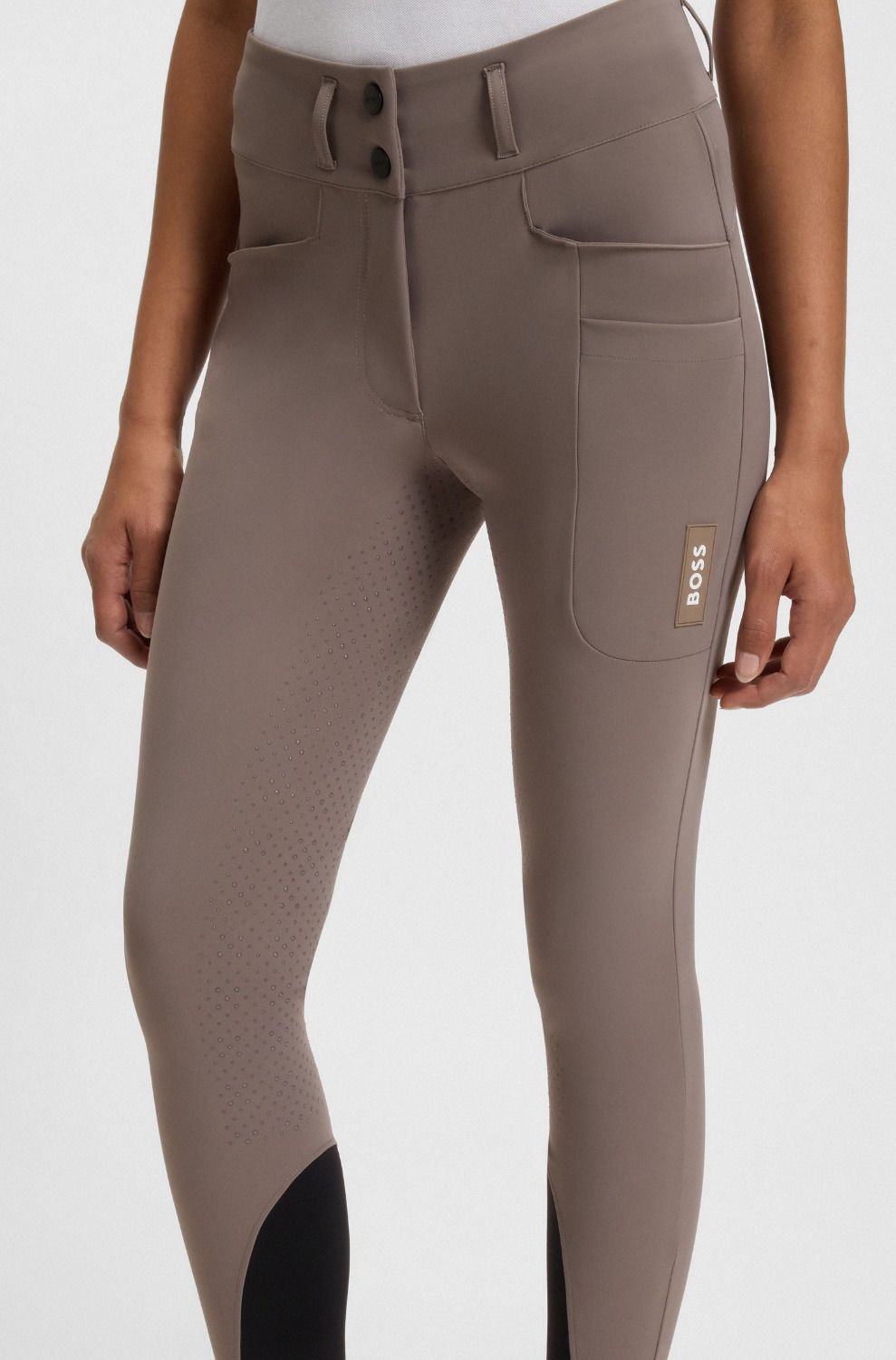 BOSS Equestrian SS26 Hochbund-Reithose Hailey Full Grip
