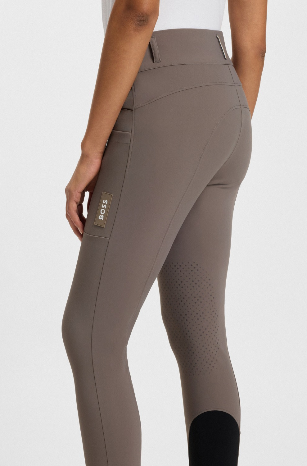 BOSS Equestrian SS26 High Waist Reithose Hannah mit Knie-Grip