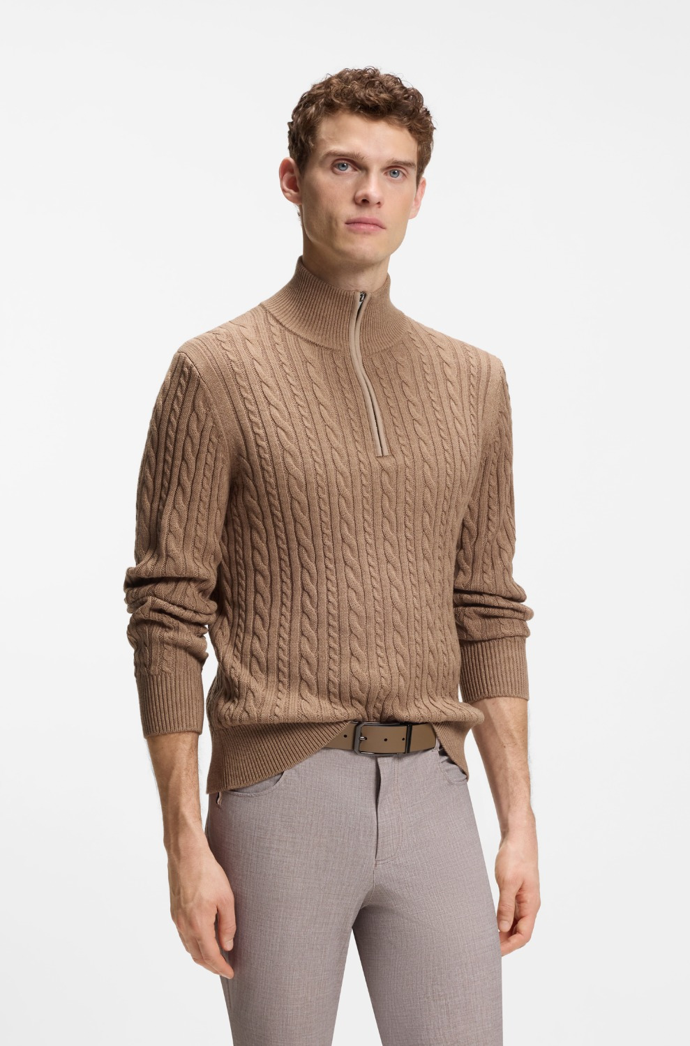 BOSS Equestrian FW26 Herren-Strickpullover Jerome