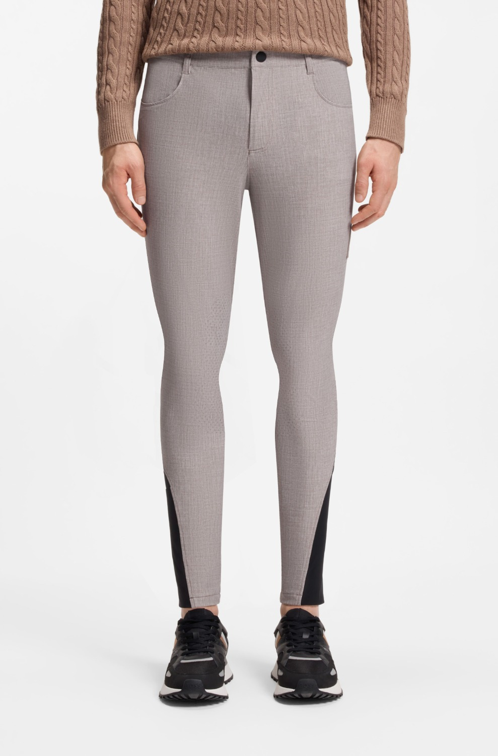 BOSS Equestrian FW26 Herrenreithose James mit Kniegrip