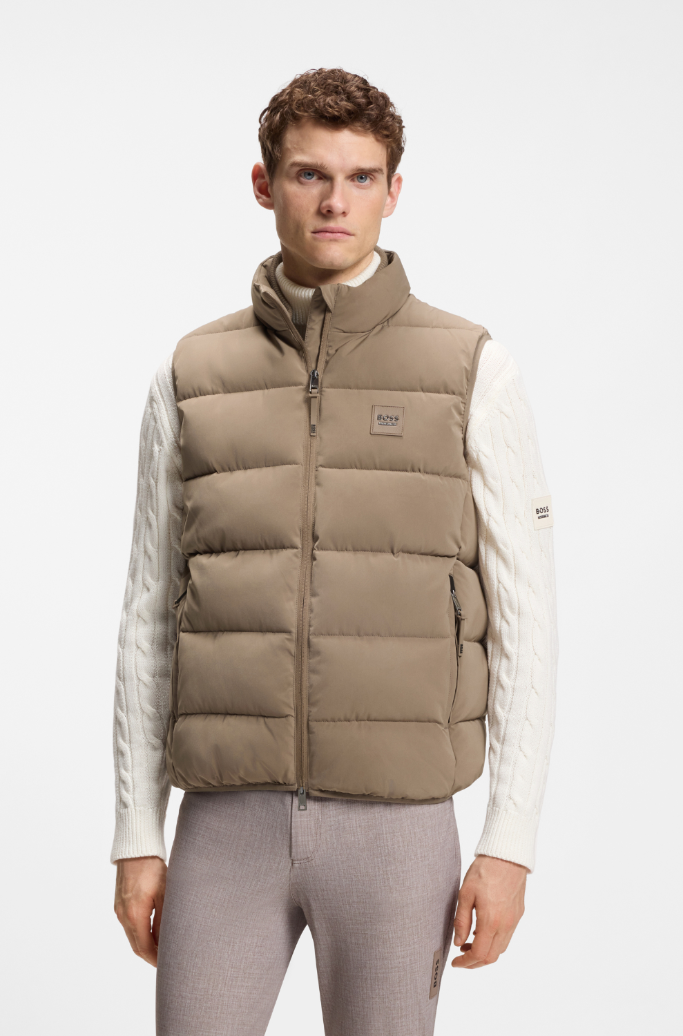 BOSS Equestrian FW26 Herren-Pufferweste Jacob