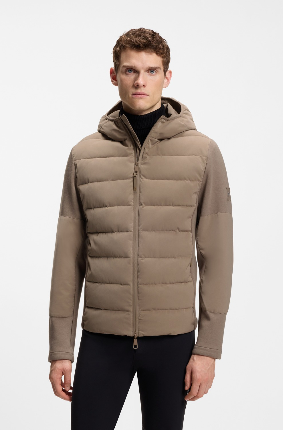 BOSS Equestrian FW26 Herren Hybrid-Pufferjacke Jeff