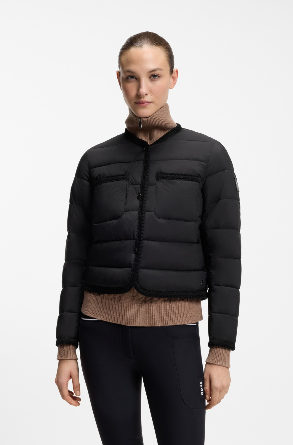 BOSS Equestrian FW26 Petite Pufferjacke Nora