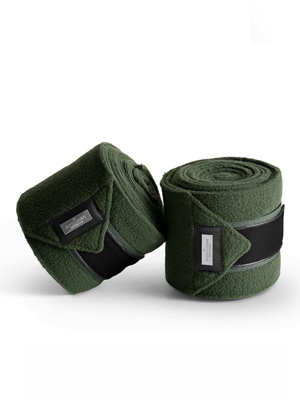 Equestrian Stockholm SS'21 Deep Olivine Fleece Bandages