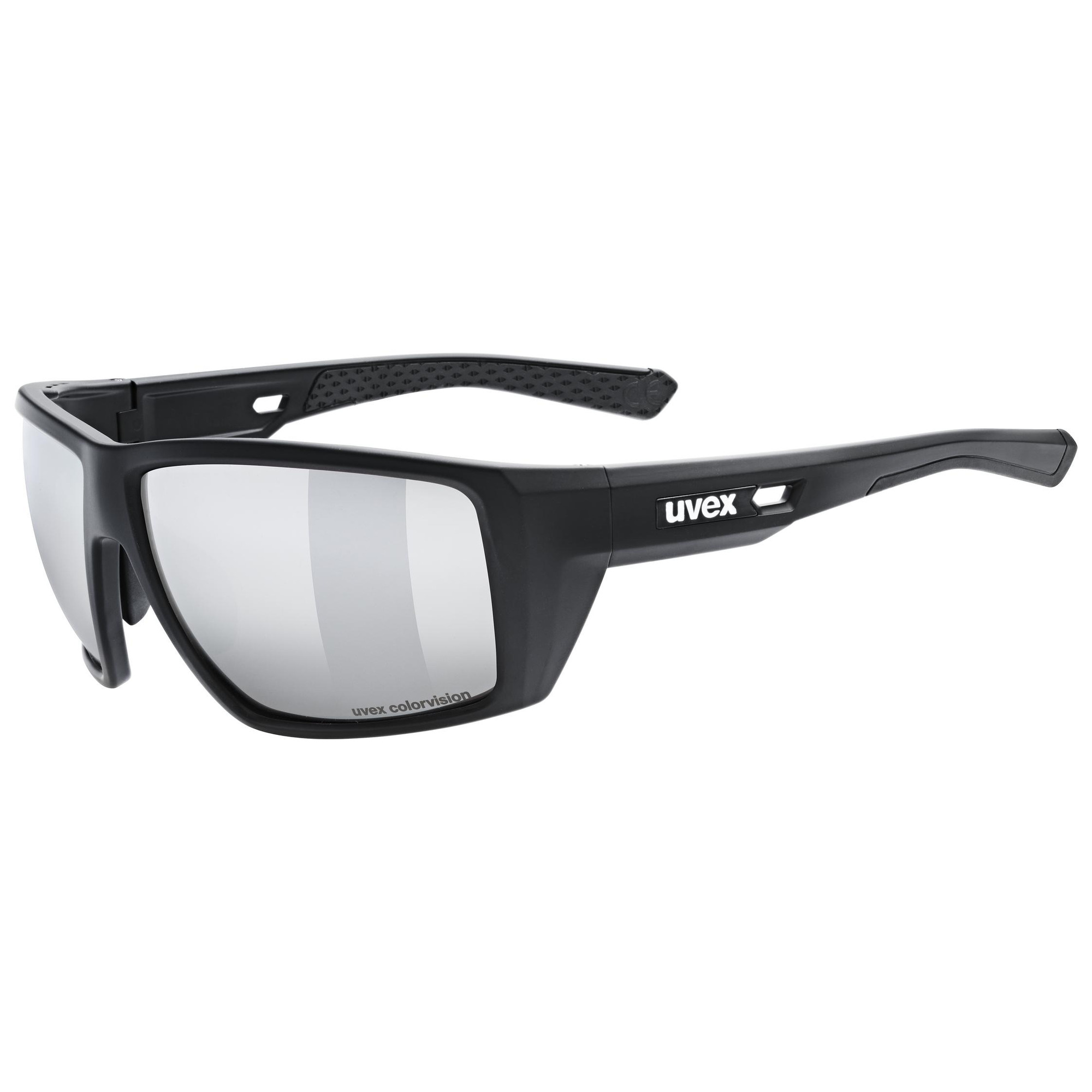 Uvex MTN Venture CV Zwart Mat / Spiegel Zilver
