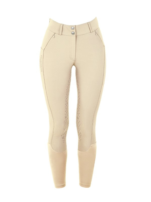 Equestrian Stockholm Riding Breeches Elite Dressage Beige
