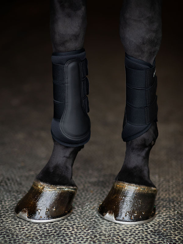 Equestrian Stockholm Classic Mesh Brushing boots Black Edition