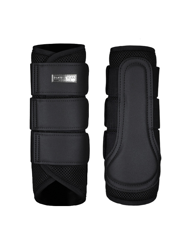 Equestrian Stockholm Classic Mesh Brushing boots Black Edition