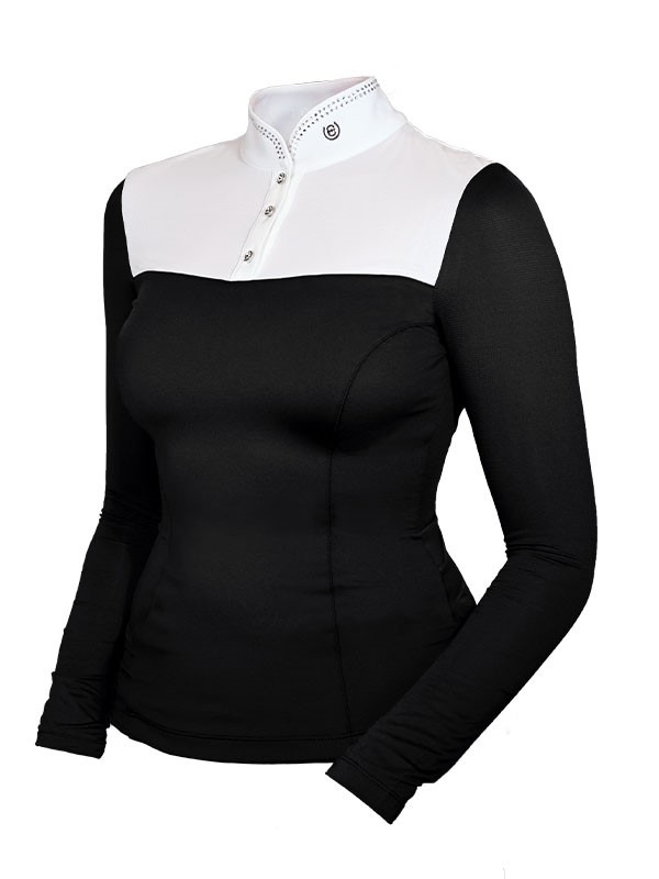 Equestrian Stockholm FW'23 Black Revenew Competition shirt Long Sleeve