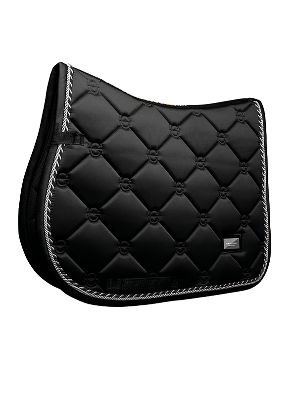 Equestrian Stockholm Black Edition Jumping Saddle Pad