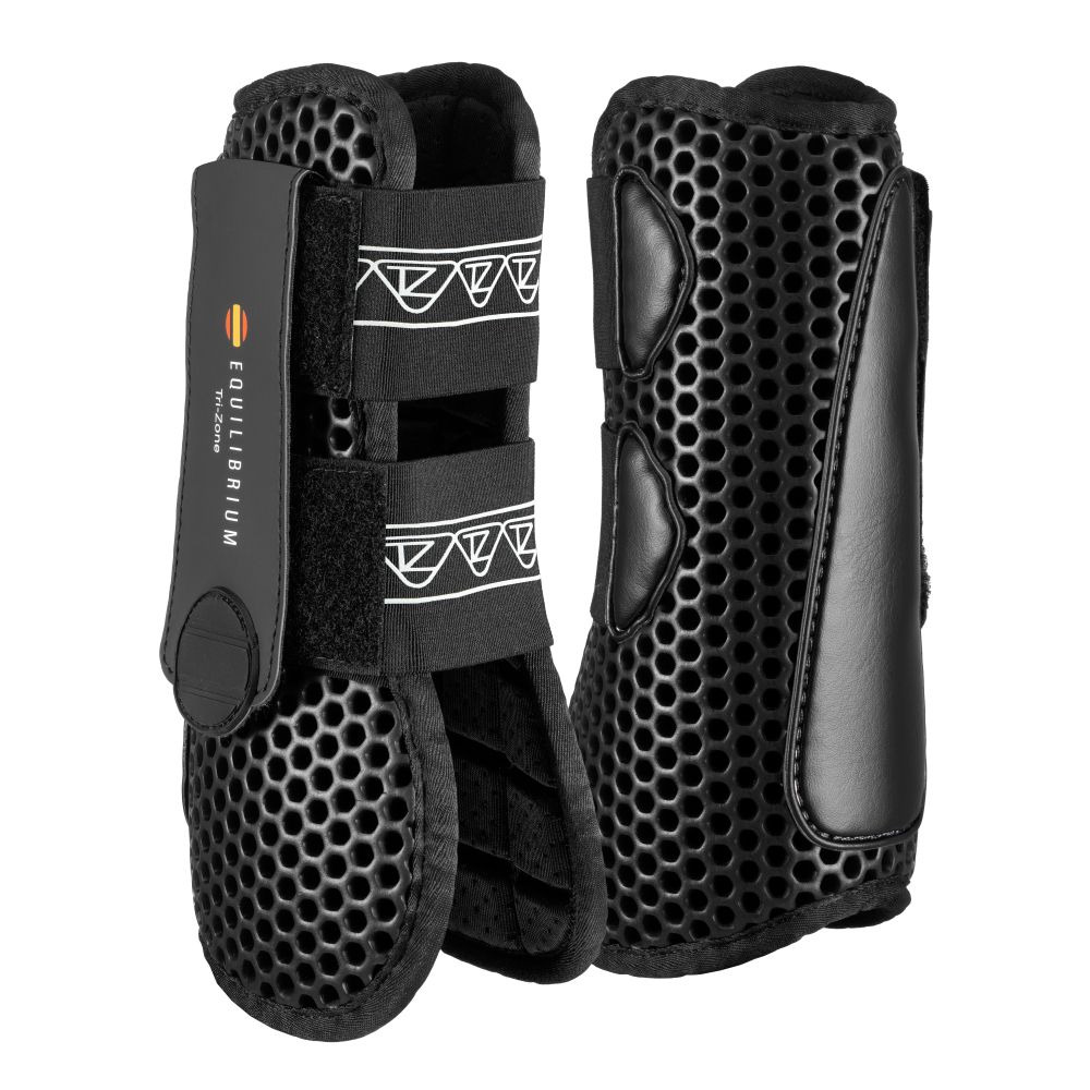 Equilibrium Tri-Zone Open Front Tendon Boots