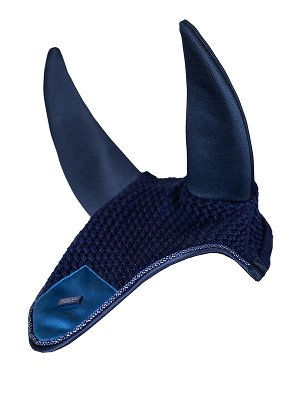 Equestrian Stockholm SS'23 Blue Meadow Padded Ear Bonnet