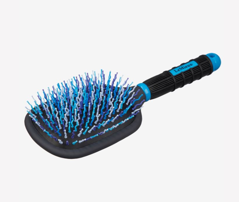LeMieux Tangle Tidy brush Blue