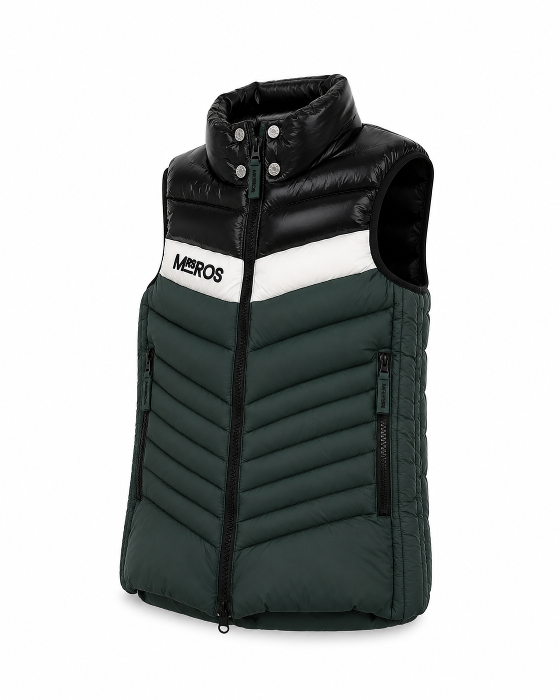 Mrs. Ros FW26 Puffer Vest Dark Forest