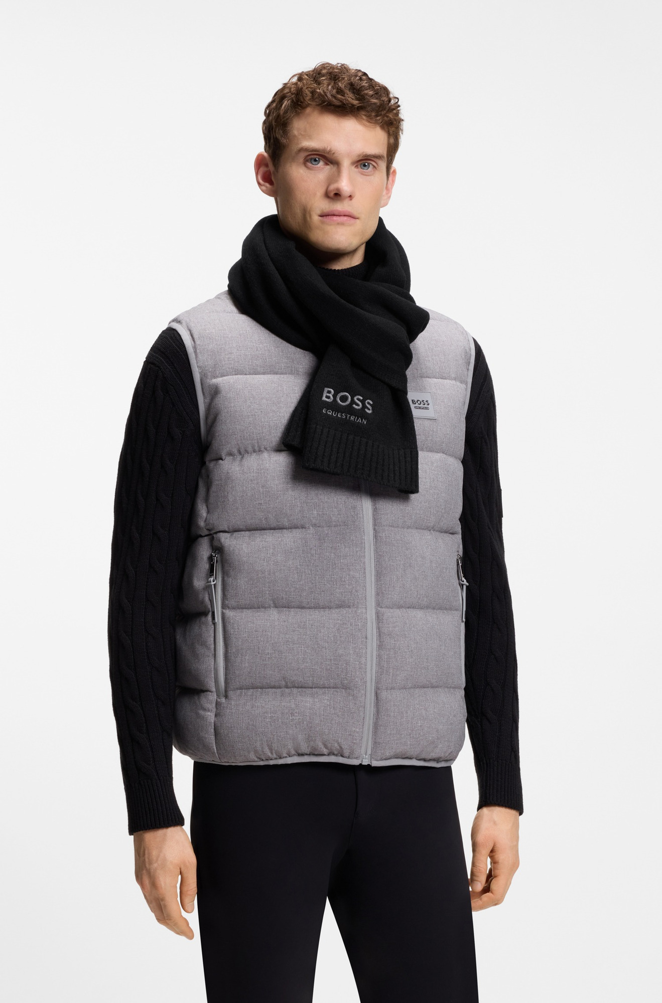 BOSS Equestrian FW26 Schal Russel