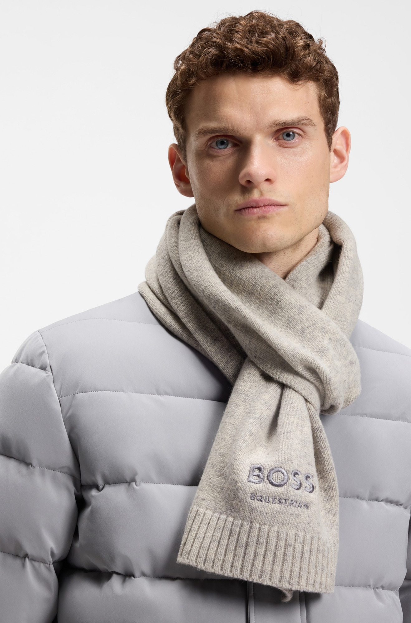 BOSS Equestrian FW26 Schal Russel