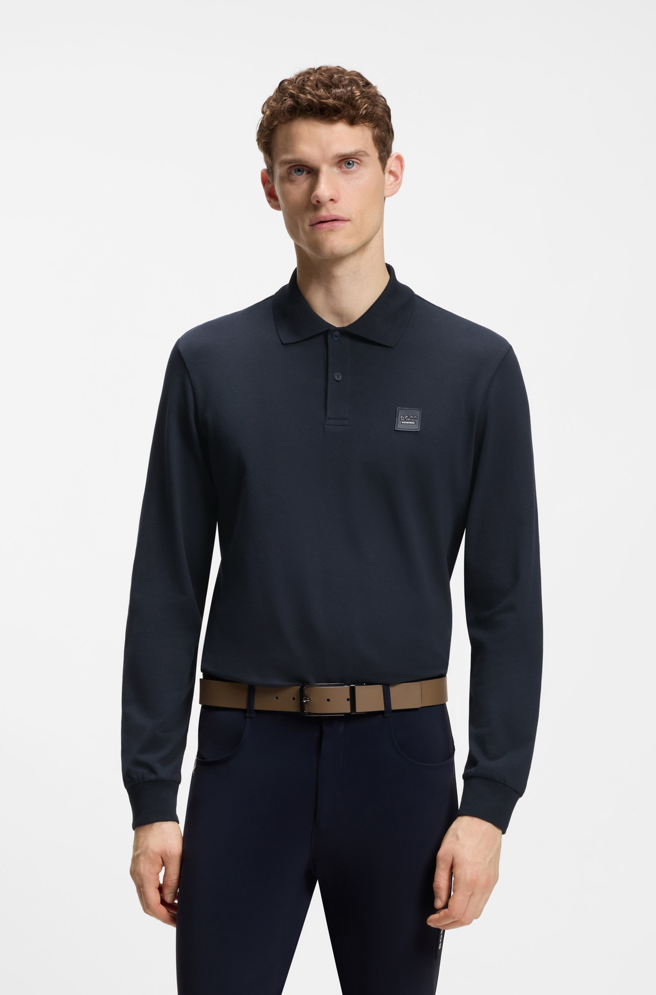 BOSS Equestrian FW26 Herren-Polo Marvis