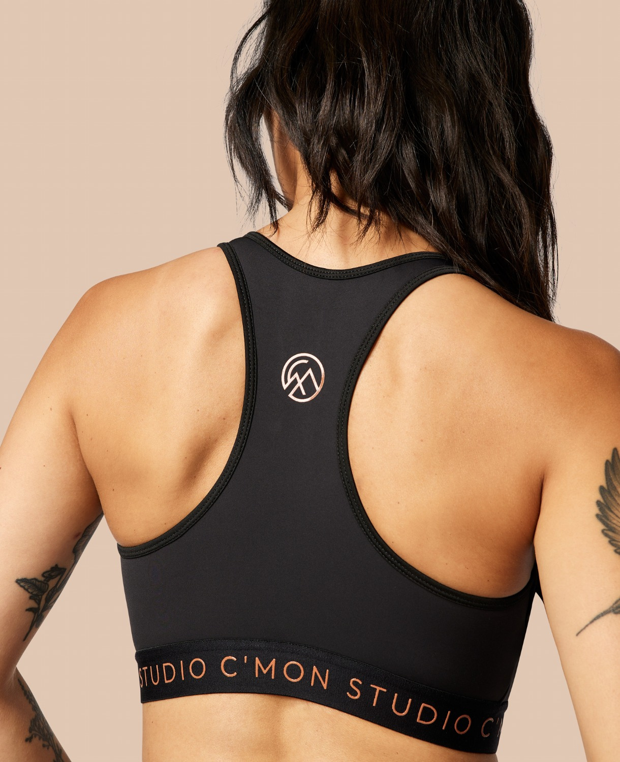 C'MON STUDIO Sport-BH mit Logo-Elastikband