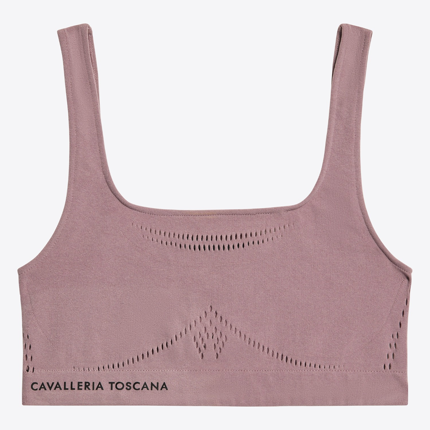 Cavalleria Toscana FW25 CT Tech Knit Crop Top Sport BH Dames
