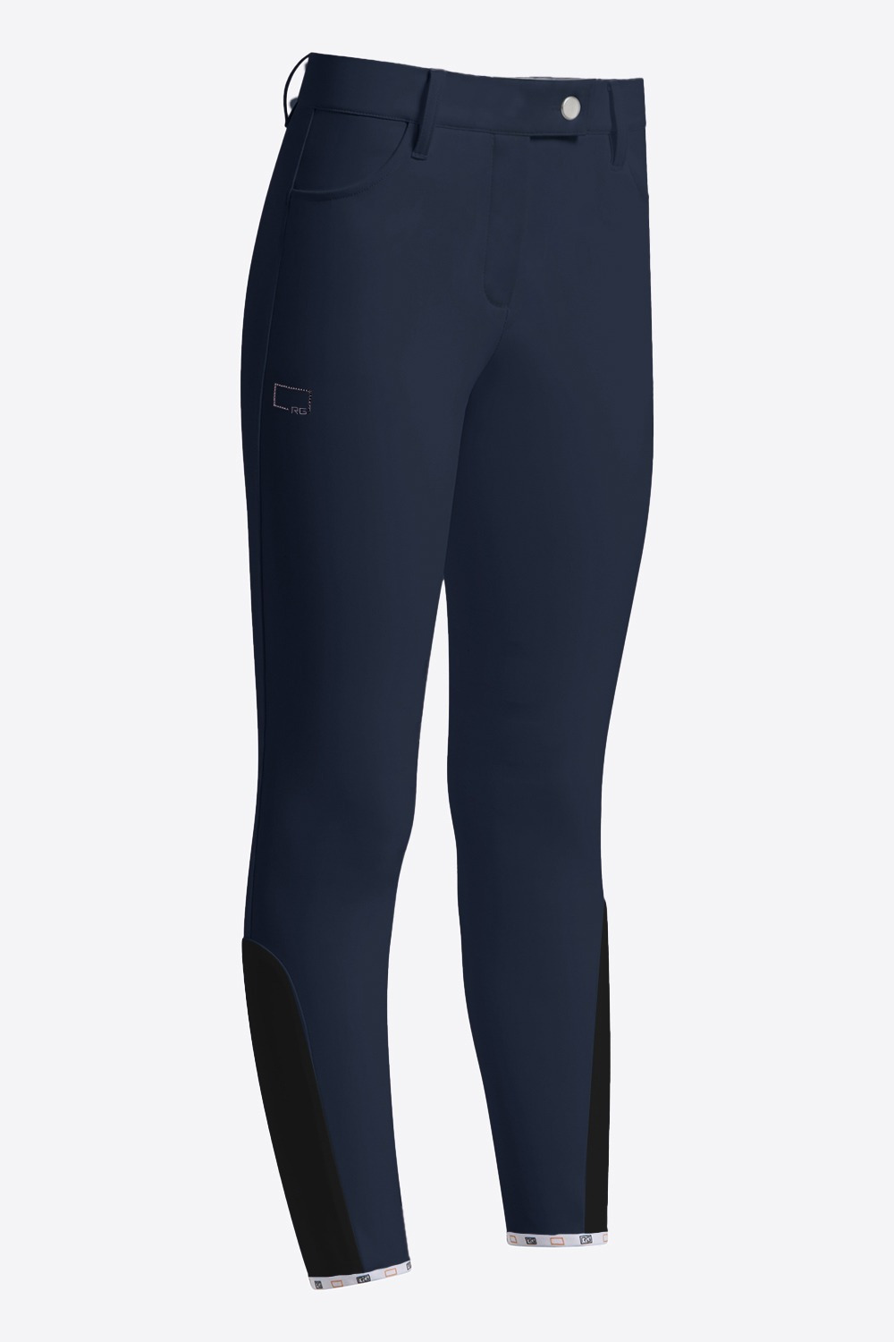Rider's Gene FW26 RG Logo Strass Knie Grip Rijbroek Meisjes