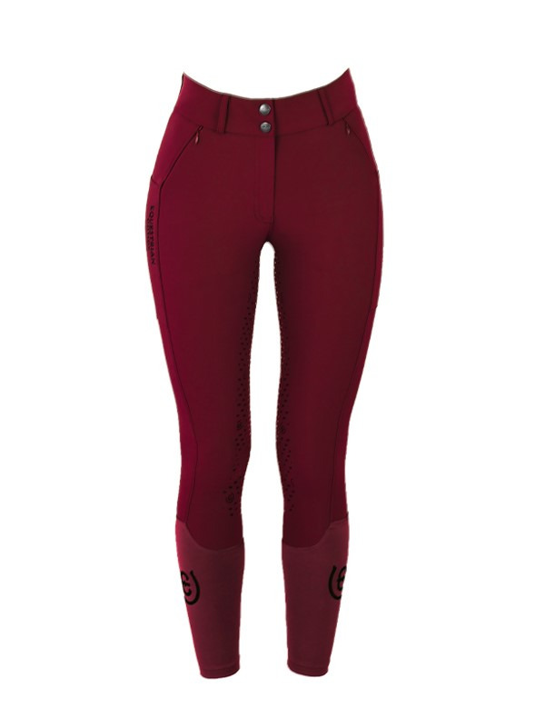 Equestrian Stockholm FW'22 Dark Bordeaux elite dressage riding breeches