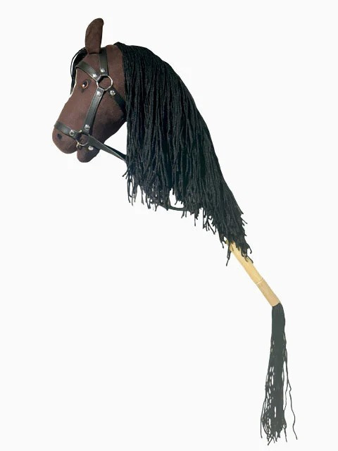 ByToiZZ Hobby Horse Stokpaard met Hoofdstel en Bit