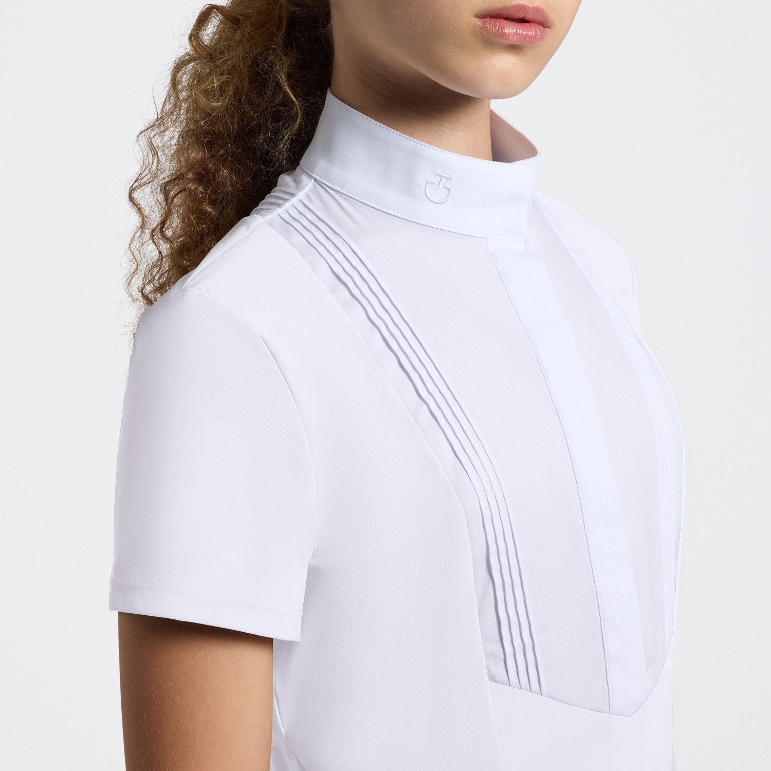 Cavalleria Toscana SS26 S/S Jersey Wedstrijdshirt Bib Meisjes