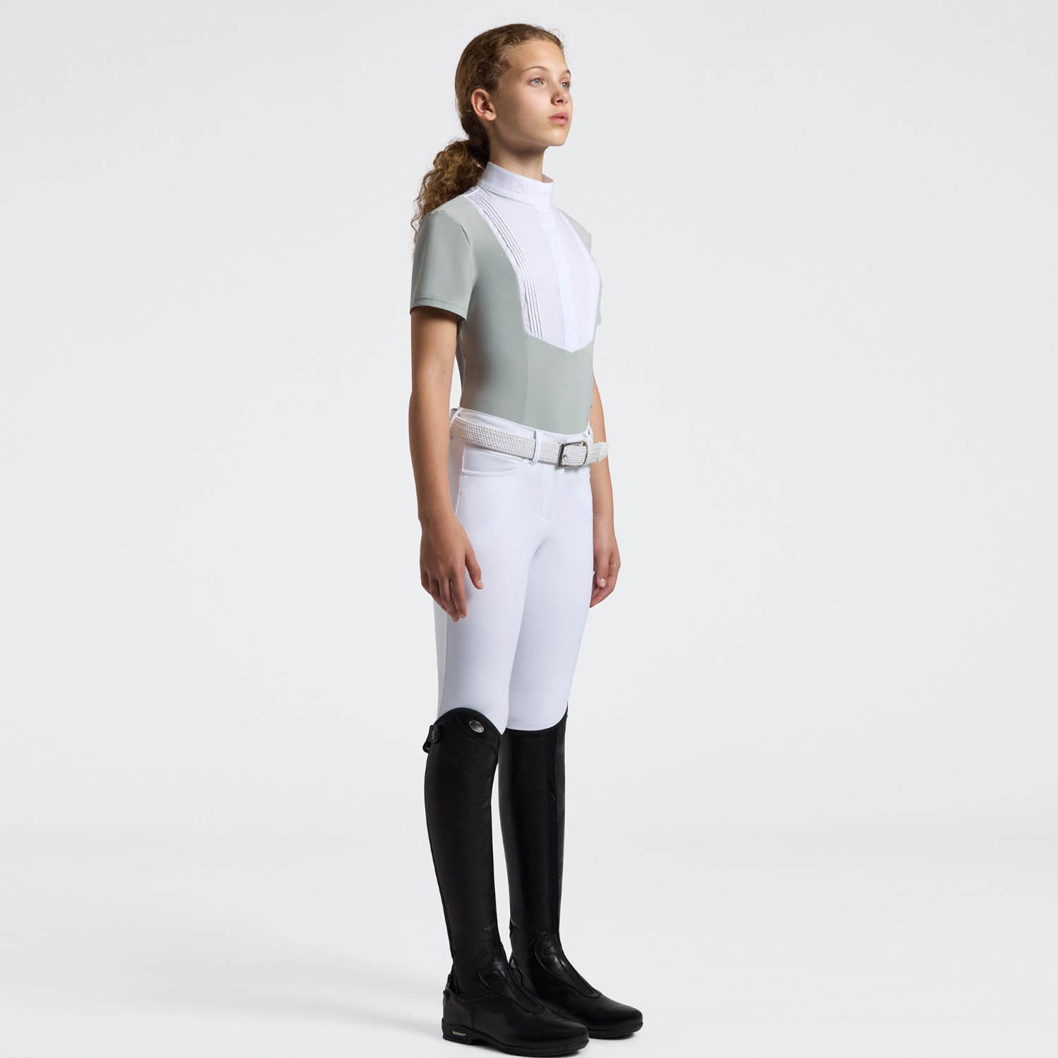 Cavalleria Toscana SS26 S/S Jersey Wedstrijdshirt Bib Meisjes