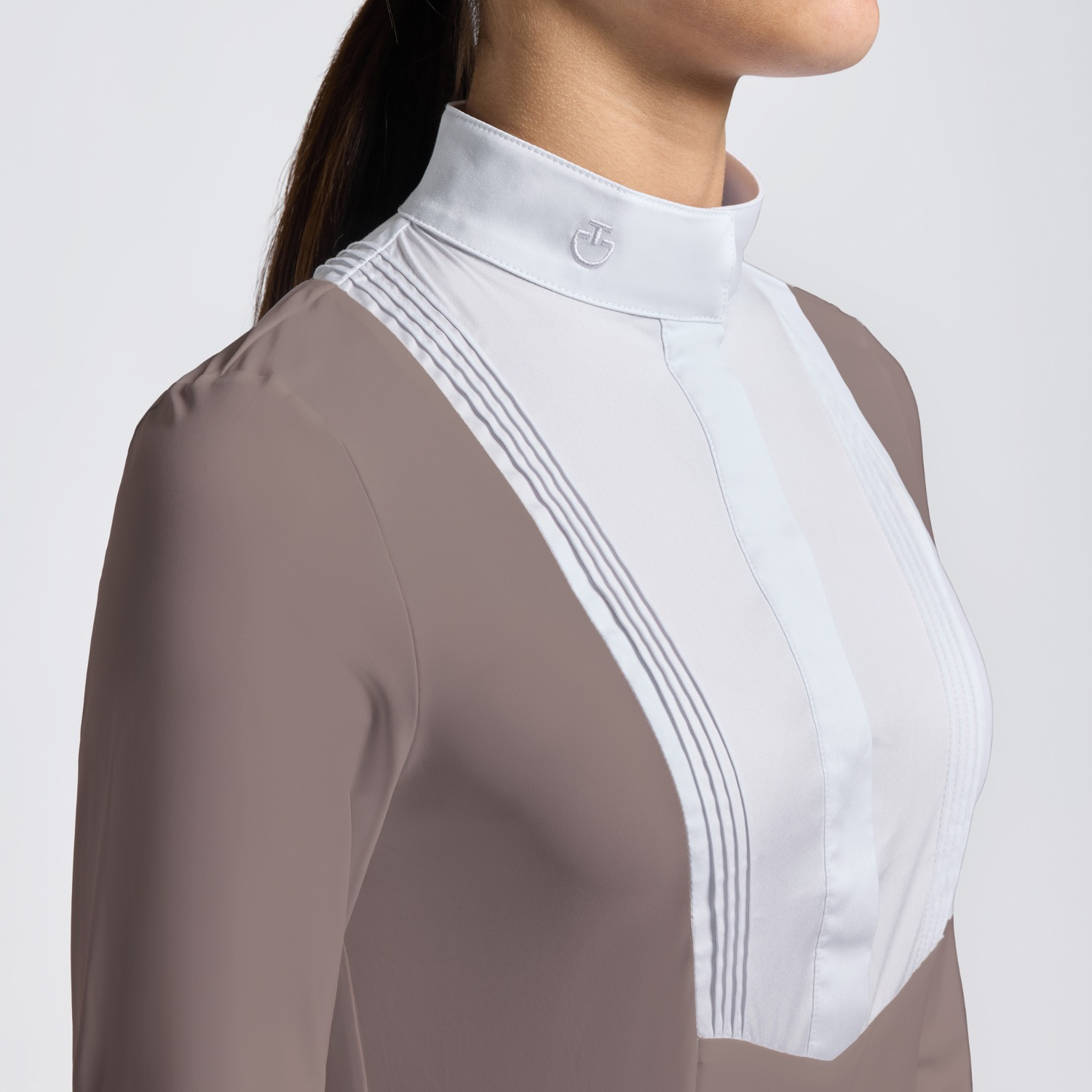 Cavalleria Toscana FW26 L/S Jersey Wedstrijdshirt Bib Meisjes