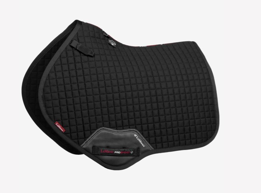 LeMieux Pro-Sport saddle pad jumping black 