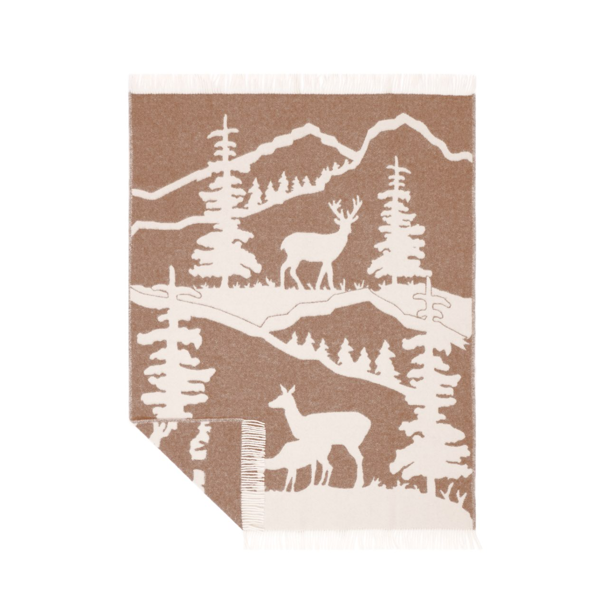 Belpo Wollen Deken Forest Deer