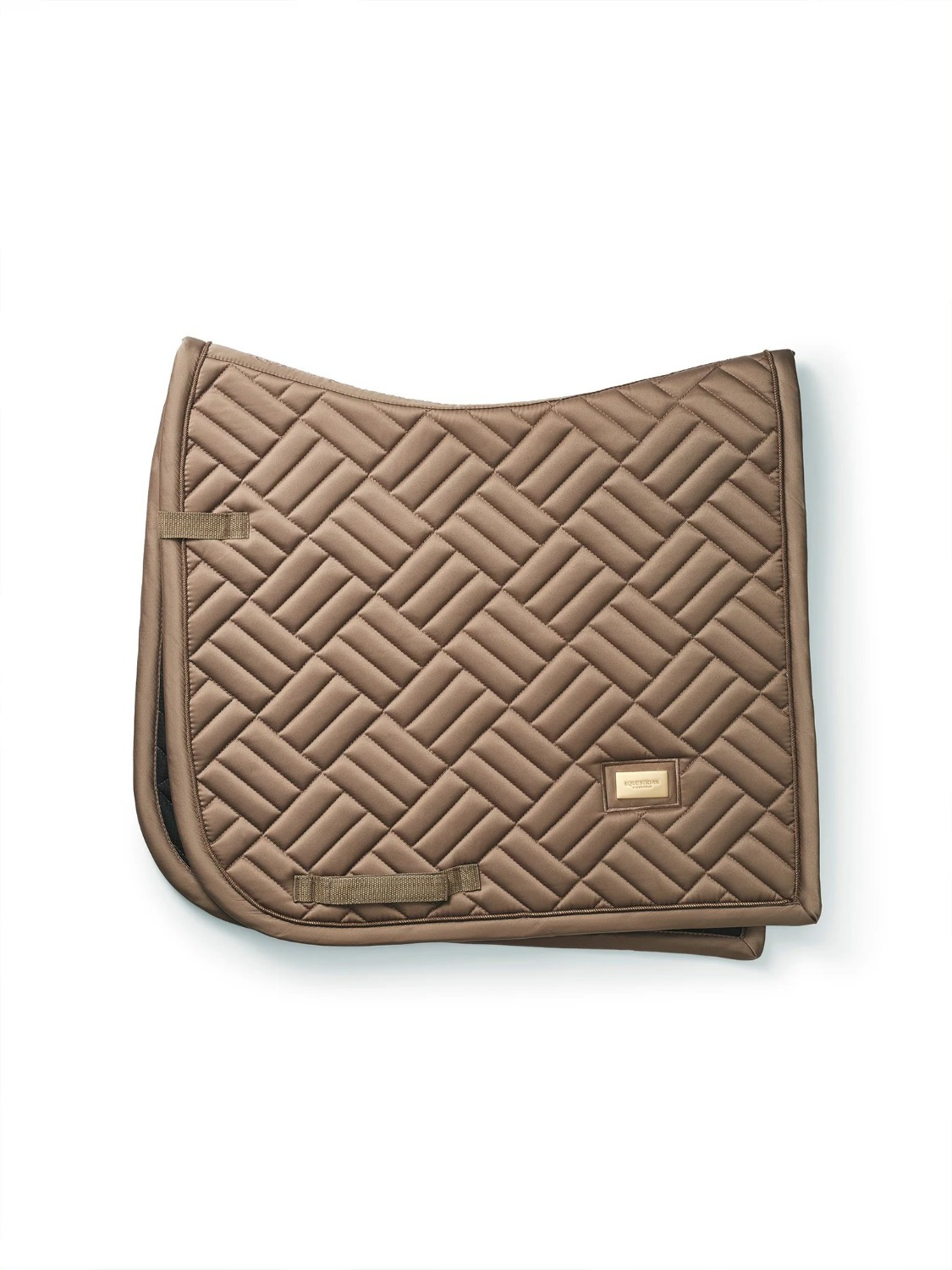 Equestrian Stockholm Modern Classic Champagne Dressage Saddle Pad