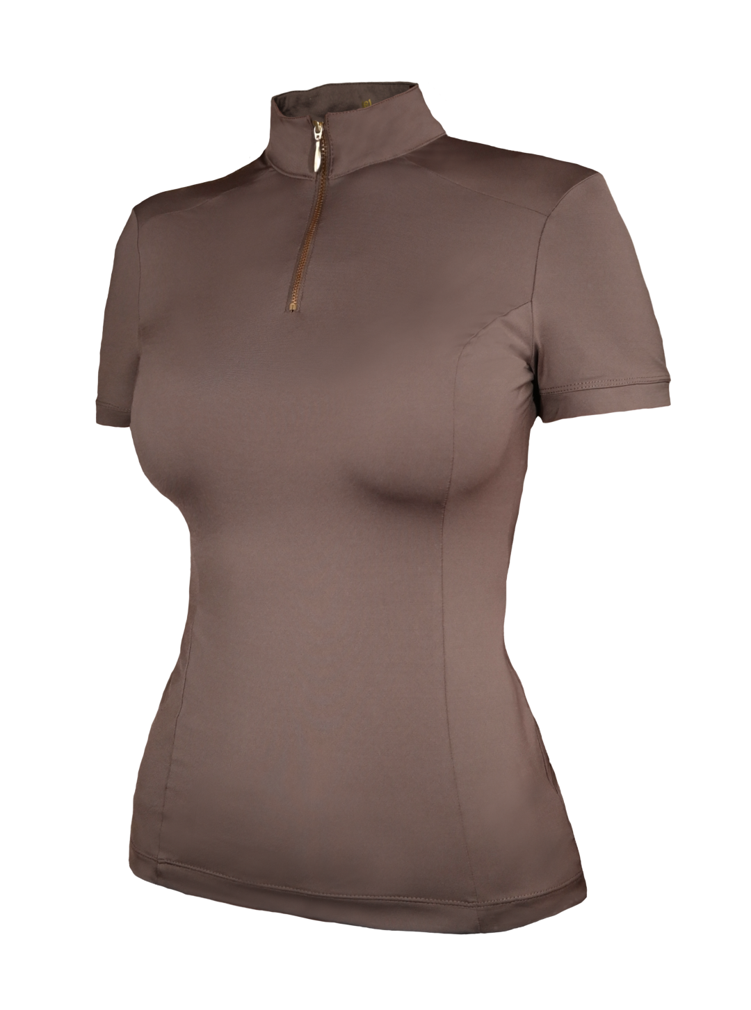 Equestrian Stockholm Champagne UV Protection Short-Sleeve Top