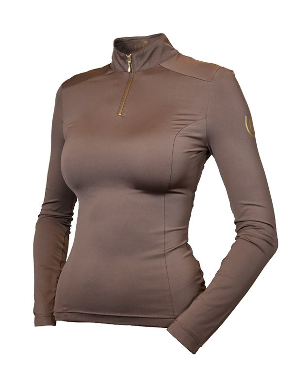 Equestrian Stockholm Champagne Air Breeze Top