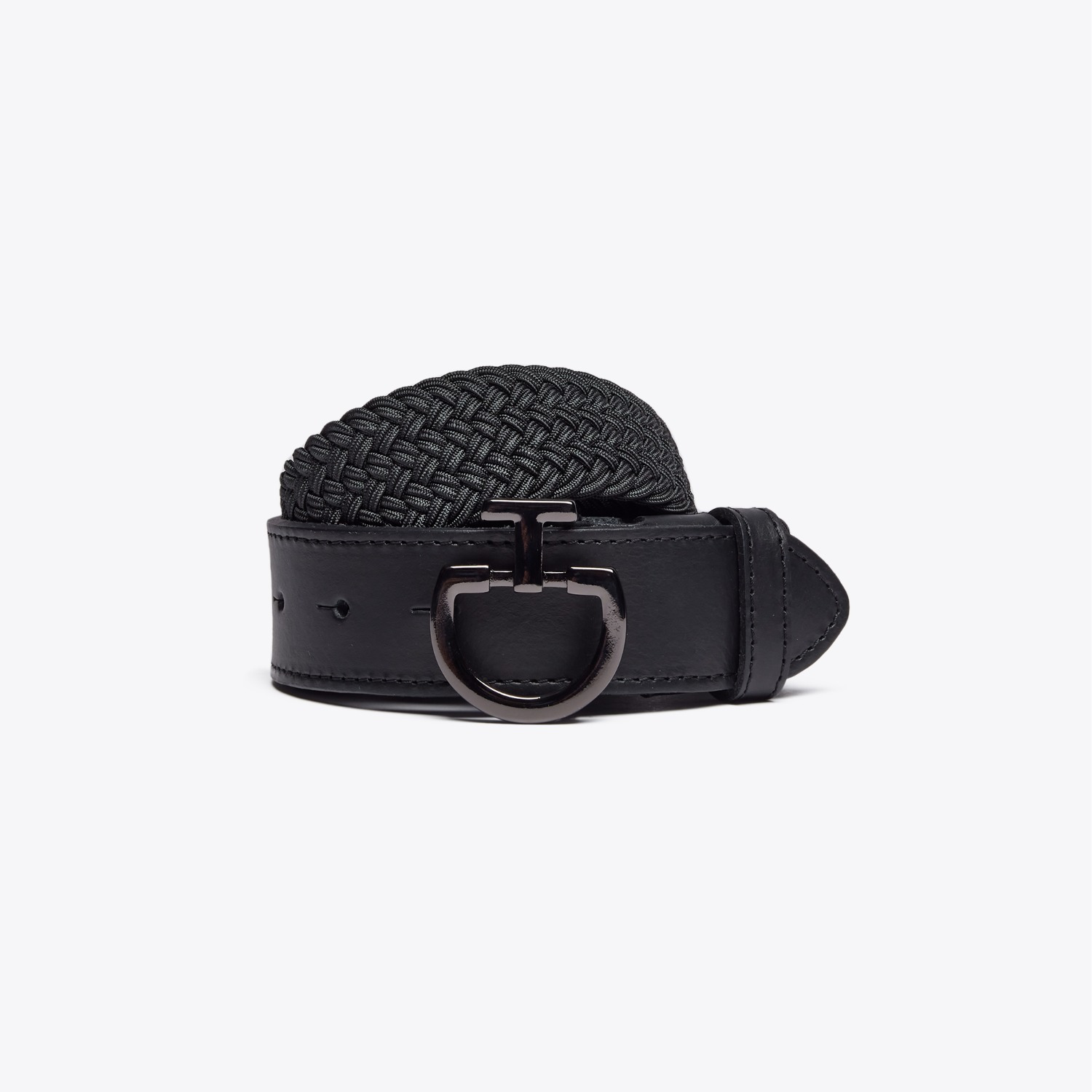 Cavalleria Toscana FW'24 Men's Elastic Belt with CT Clasp