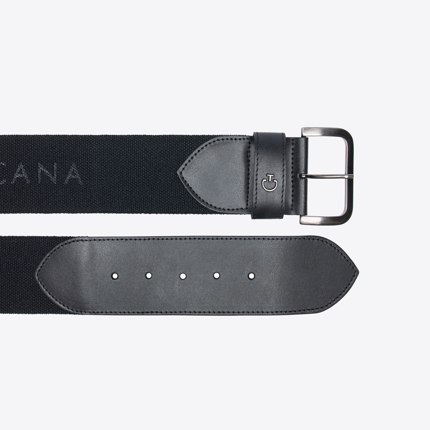 Cavalleria Toscana SS25 Jacquard Elastic Belt CT Clasp Women's Belt