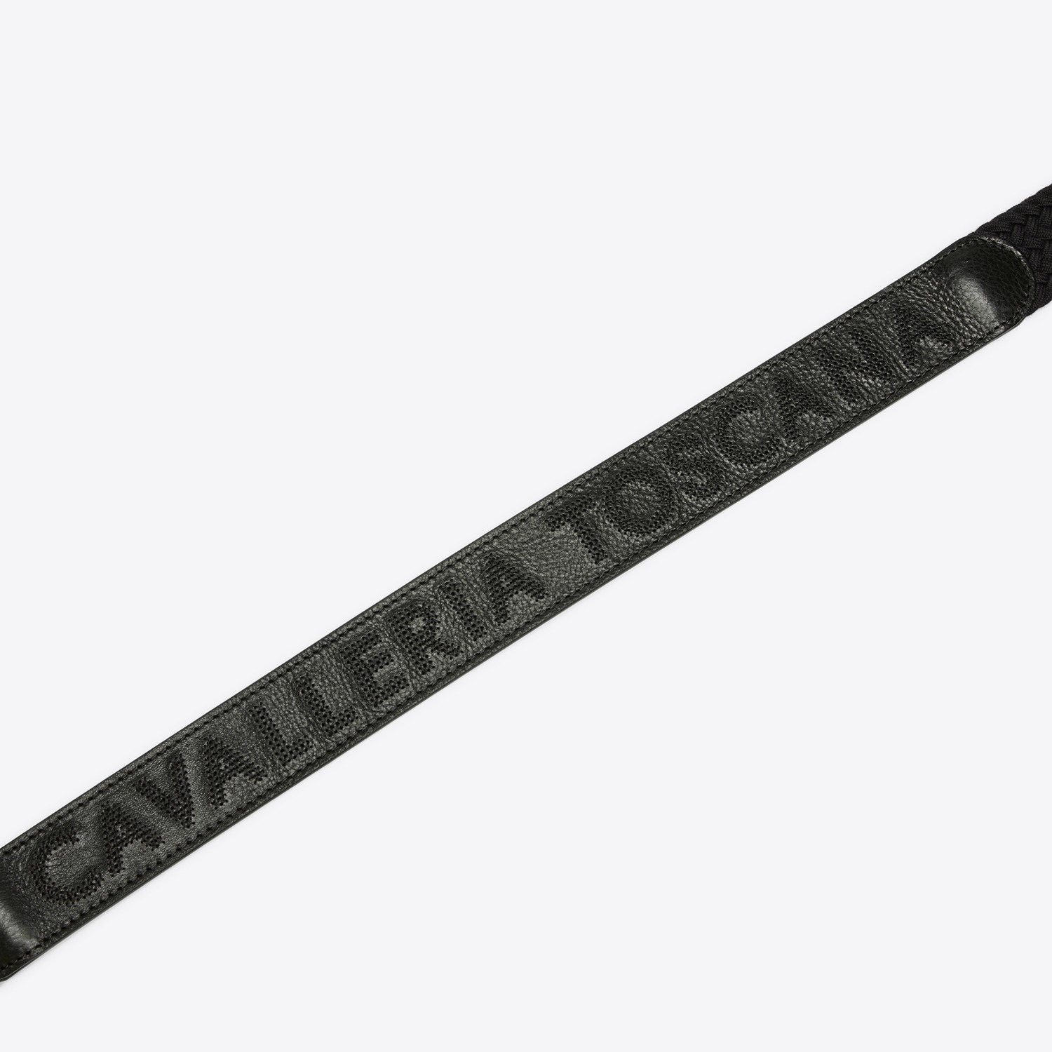 Cavalleria Toscana FW26 CT Leather and Wool Elastic Riem Dames
