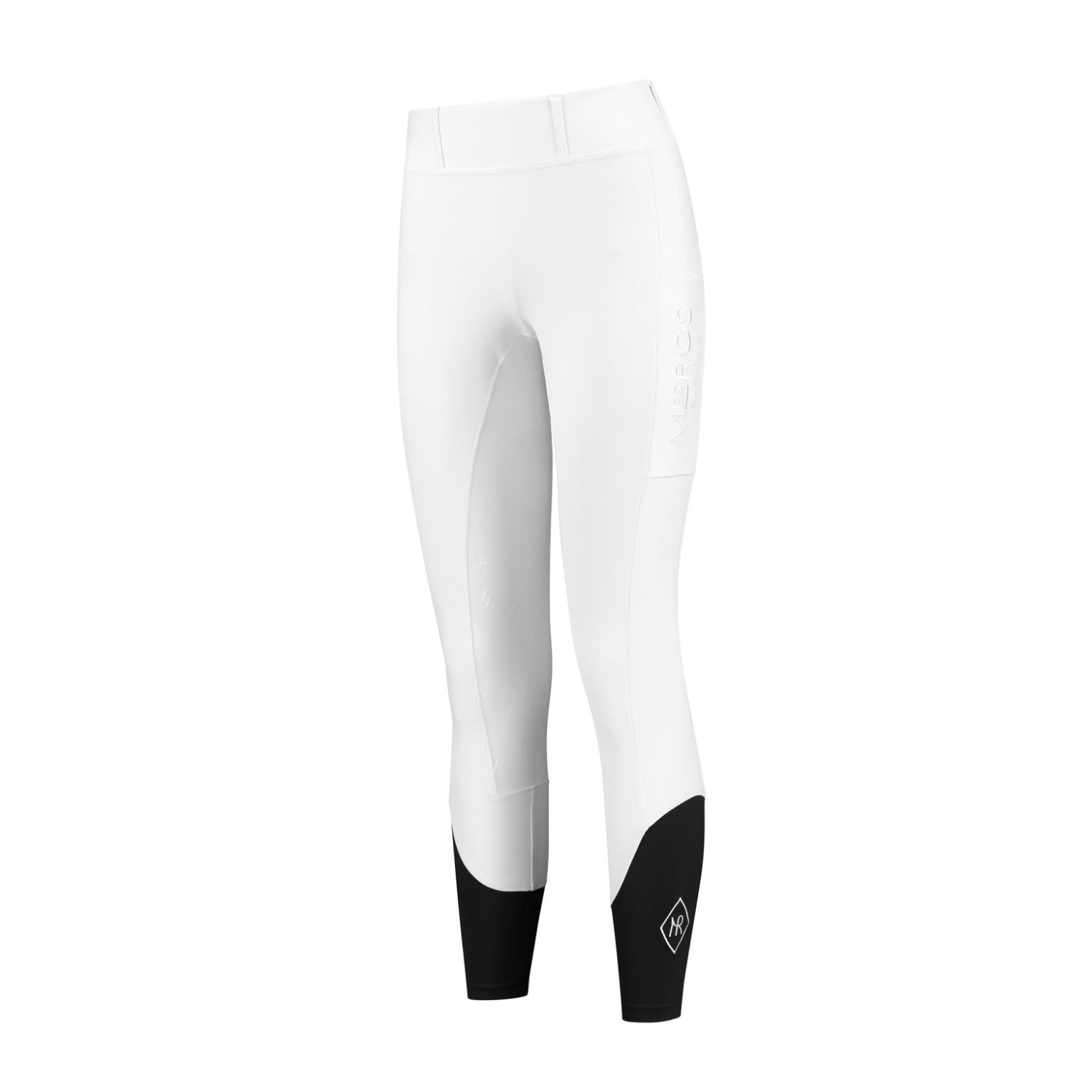 Mrs. Ros Riding Leggings Silhouette Performance White