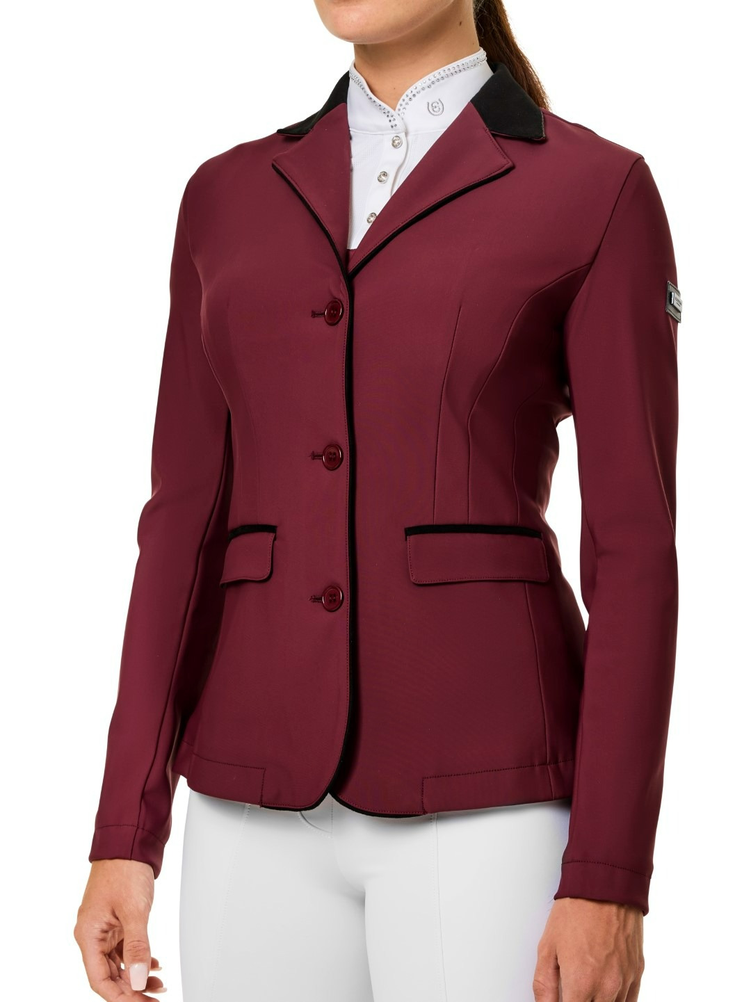 Equestrian Stockholm Merlot Classic Competition Jacket