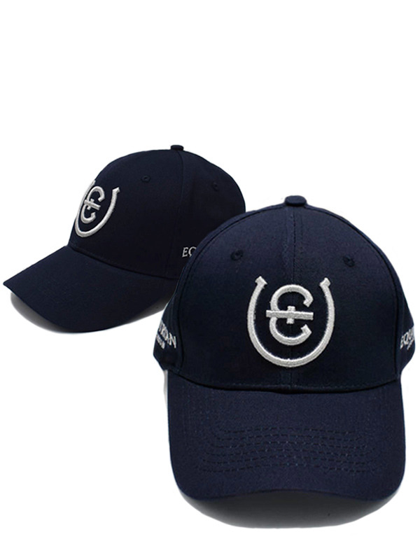 Equestrian Stockholm Cap Navy zilver