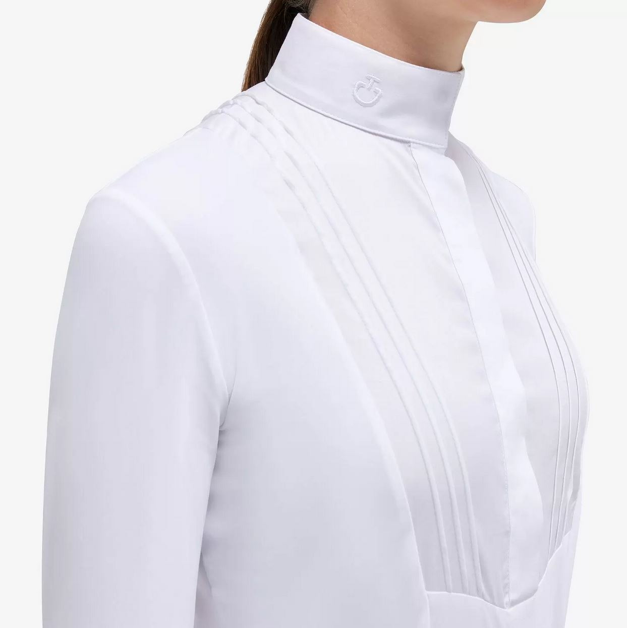 Cavalleria Toscana FW'23 L/S Jersey Bib Wedstrijdshirt Meisjes 
