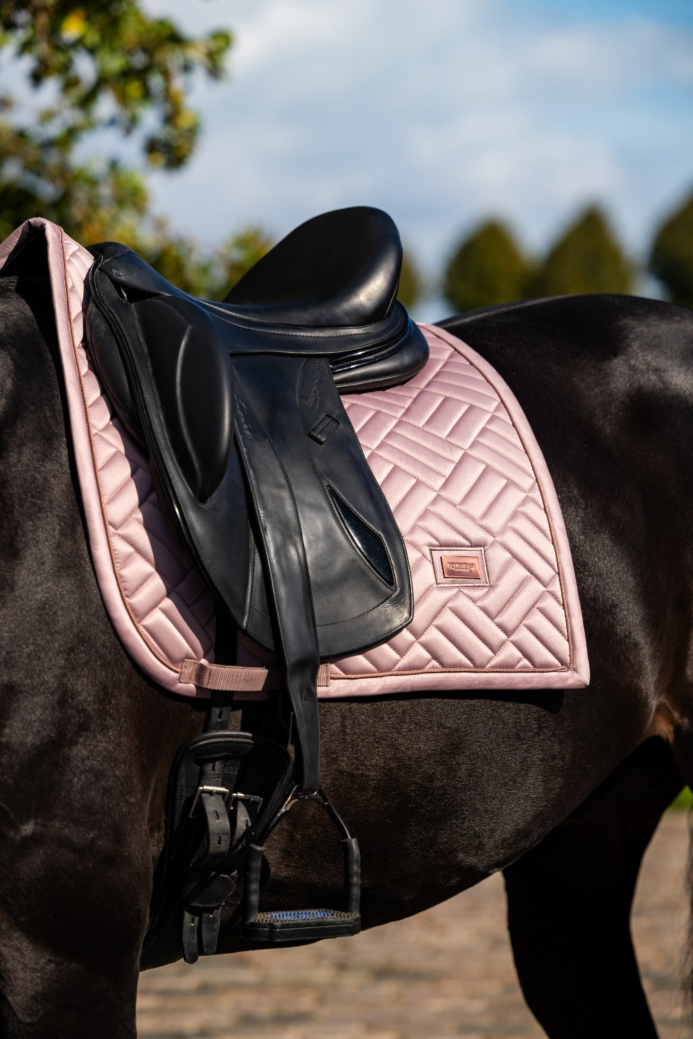 Equestrian Stockholm Midsummer Blush Modern Dressage Pad