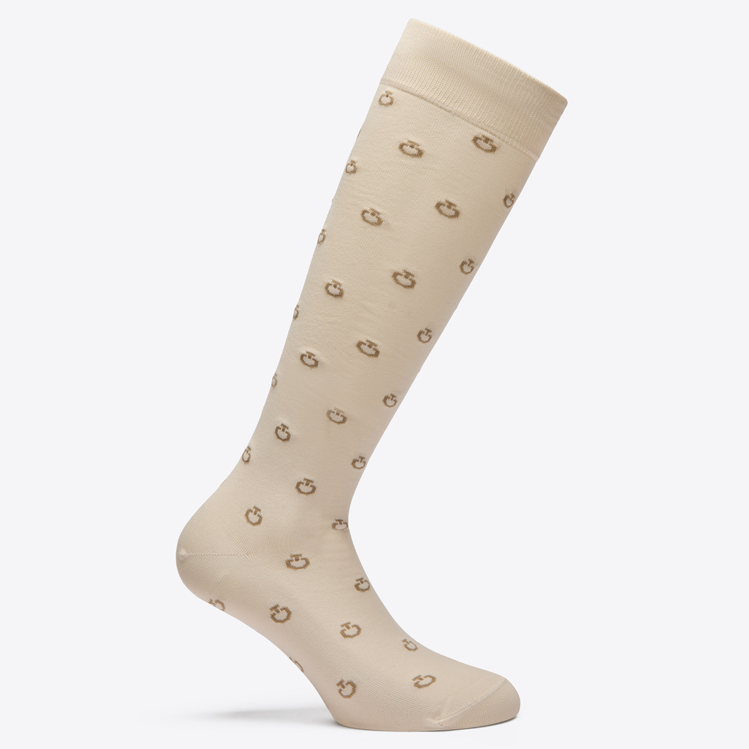Cavalleria Toscana FW26 Mini CT Jacquard Logo Sokken 