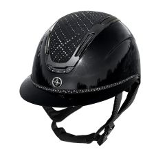 Fair Play Riding Helmet Equileus W-V Stellify Shiny Wide Visor
