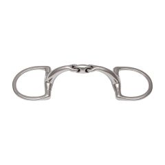 Stübben Easy Control D-Ring Snaffle Bit Anatomic Double Jointed 16 mm