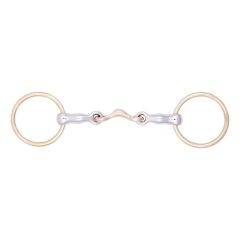 Stübben Icelandic Double-Jointed Loose Ring Snaffle 12 mm