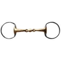 Stübben Sweet Copper Double-Jointed Eggbutt Snaffle 16 mm