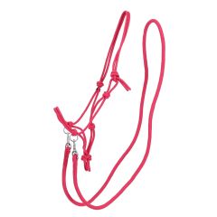 QHP Rope halter Color with reins
