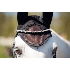 HB Showtime Ear Bonnet Mahogany Glitter